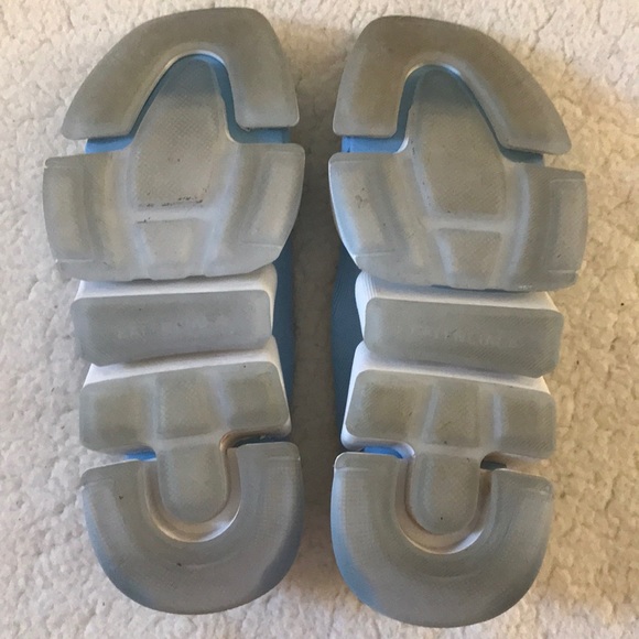 Balenciaga | Light Blue and White Speed Knit Sock Trainer Sneakers Size 8 - Picture 9 of 14